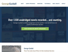 Tablet Screenshot of georgeguidall.com